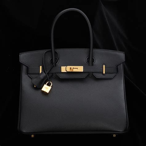 hermes birkin black 30 epsom